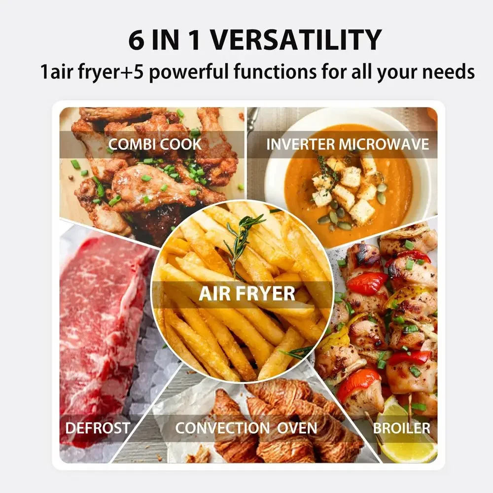 Countertop Microwave Oven Air Fryer - Image 3