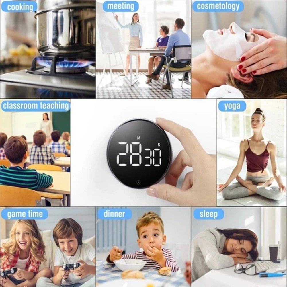 Digital Magnetic Kitchen Timer - Image 4