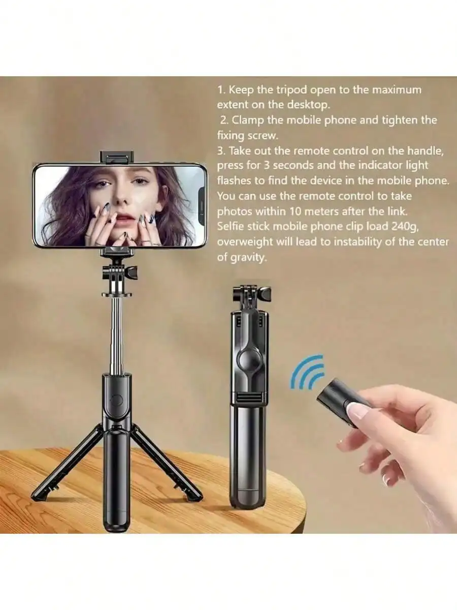 Wireless Selfie Stick /Detachable Remote - Image 5