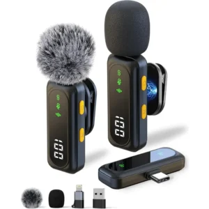 Lapel Mic with Noise Reduction