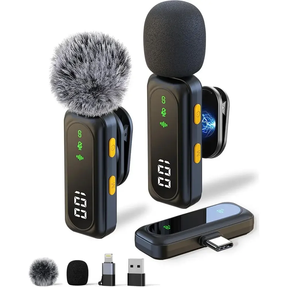 Lapel Mic with Noise Reduction