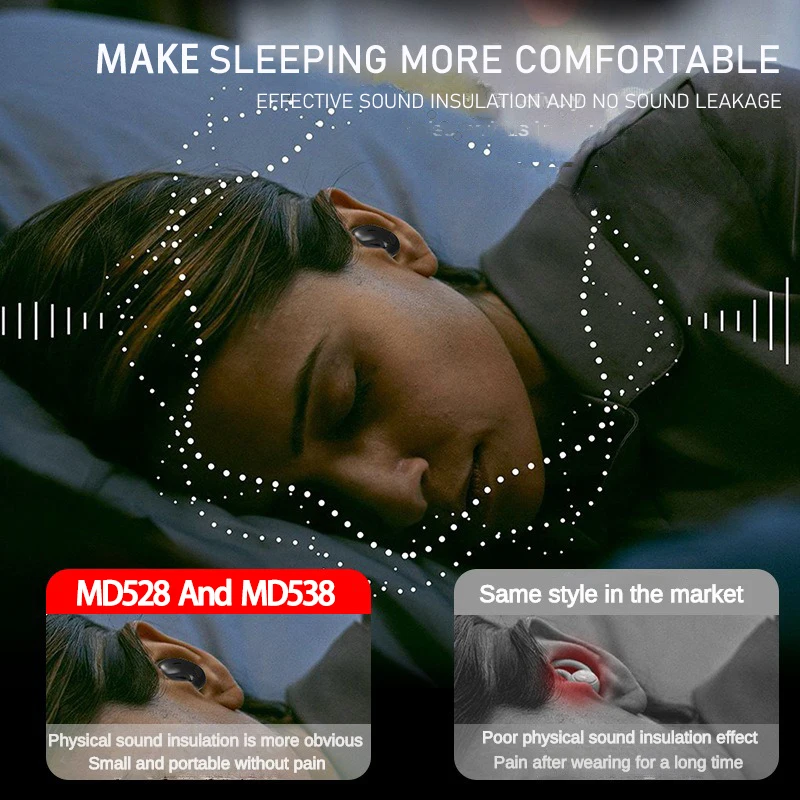 Ultra Thin Sleep Earbuds - Image 2