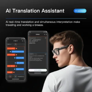 AI Smart Glasses Voice Translate