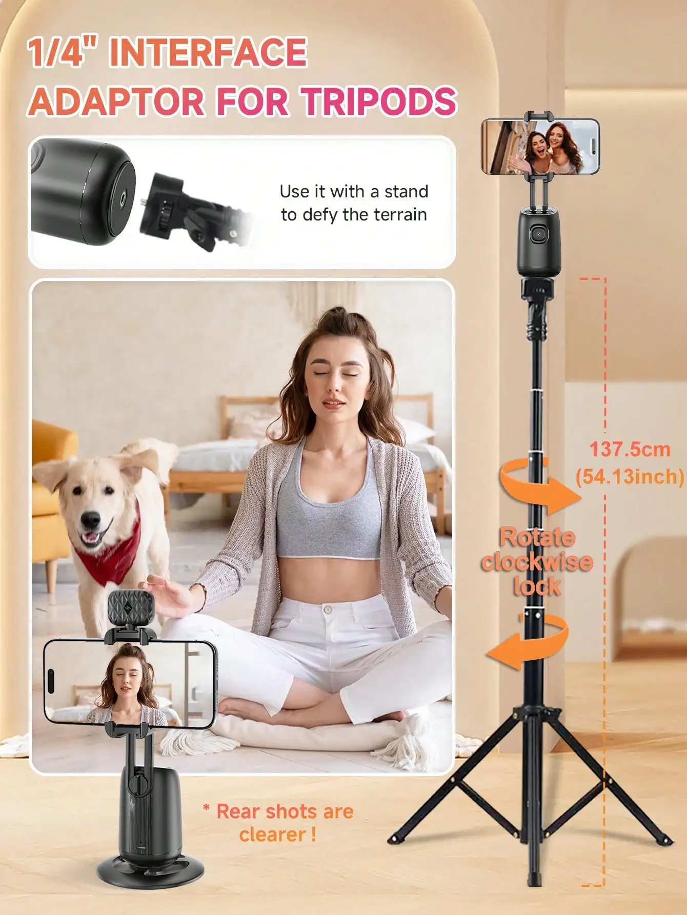 Auto Tracking Phone Gimbal Stabilizer - Image 3