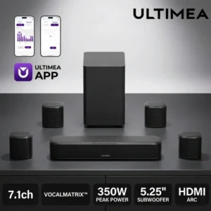 Surround Sound System with Subwoofer