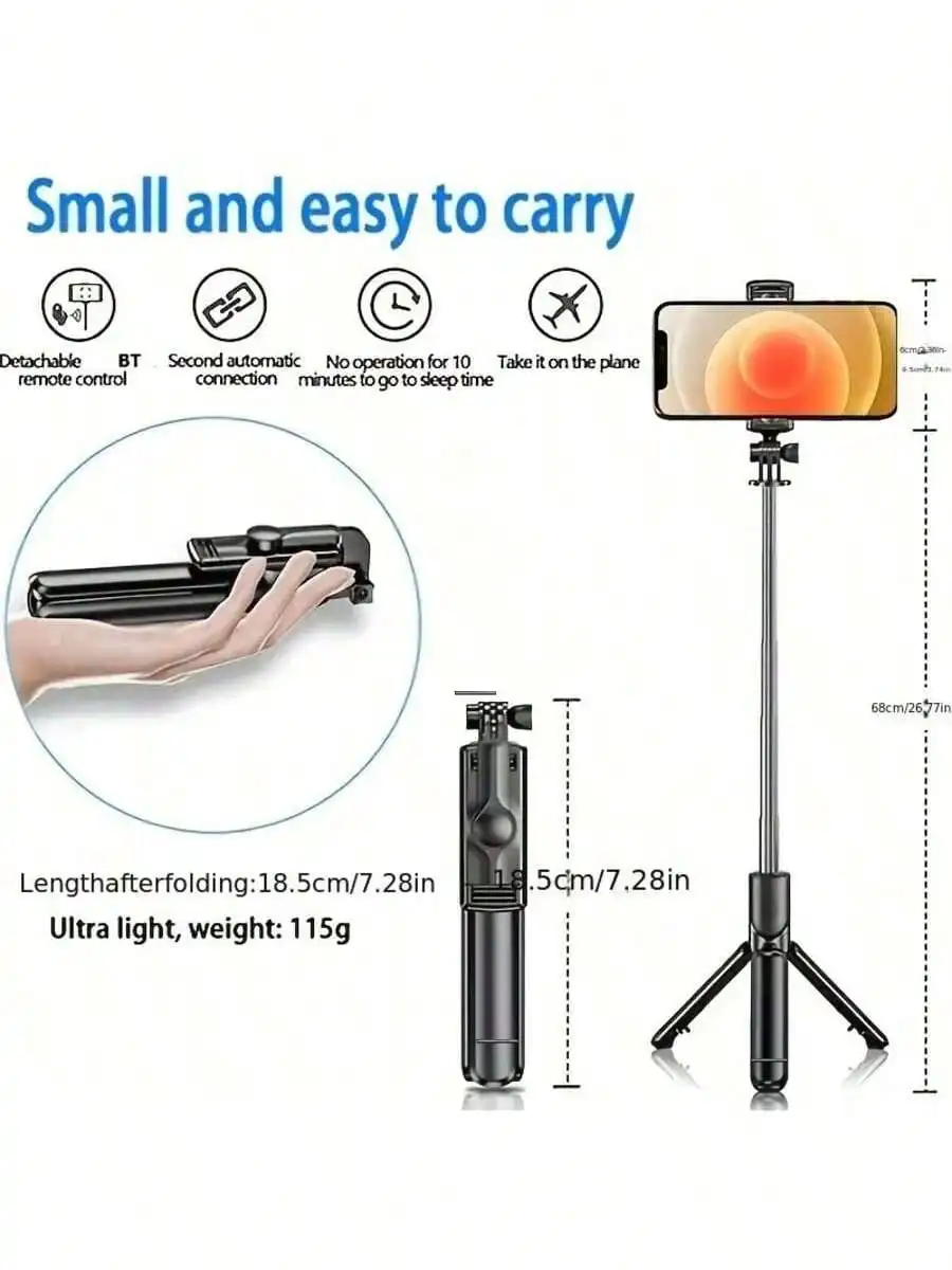 Wireless Selfie Stick /Detachable Remote - Image 4