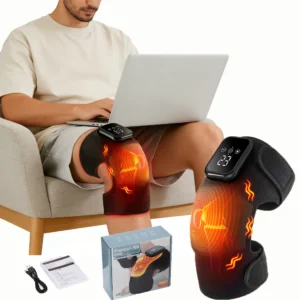 Heated Vibration Knee  Brace