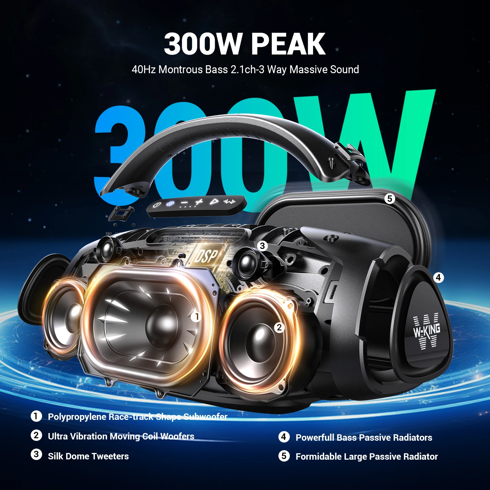 Portable Bluetooth Speakers - Image 2