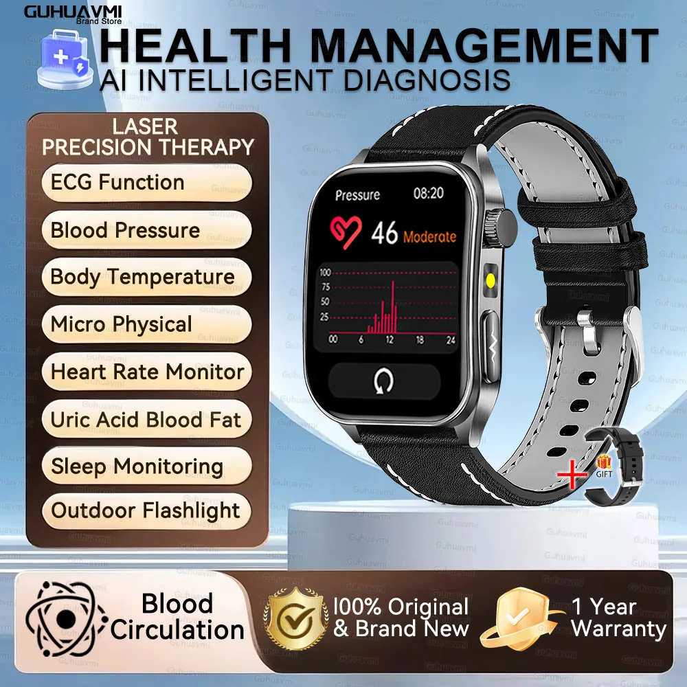 Smart Watch ECG Heart Rate - Image 4