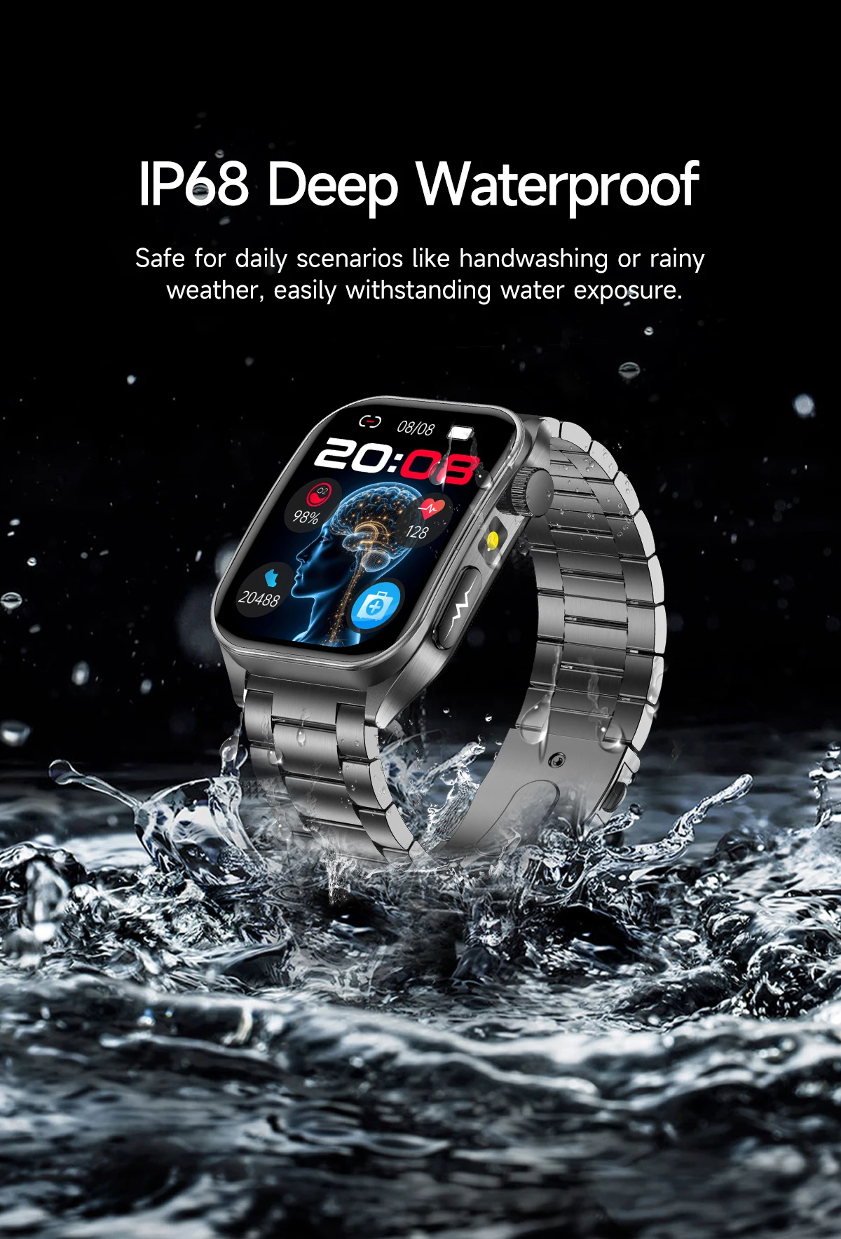 Smart Watch ECG Heart Rate - Image 8
