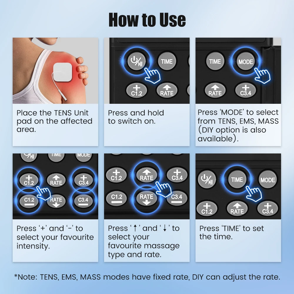 EMS TENS Unit - Image 3